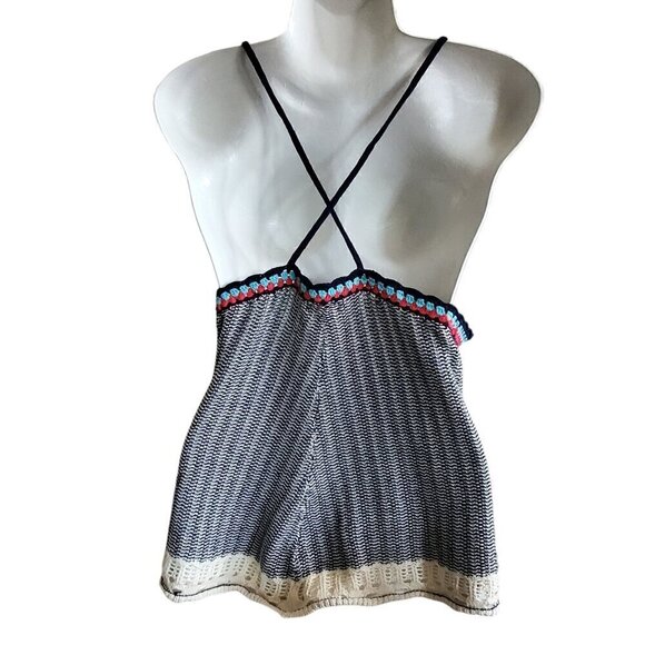 MOSSIMO BOHO CRISCROSS KNIT TOP SIZE MED - Picture 4 of 9